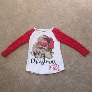 Santa shirt size 4t